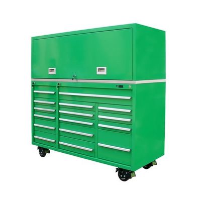 Cassa utensili Mastercraft da 72 pollici con maniglie in acciaio inossidabile e supporto personalizzato