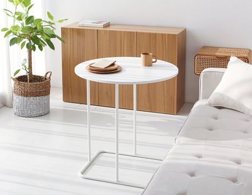 Tavolo da pranzo laterale regolabile in altezza per tavolo da caffè moderno in mobili da soggiorno