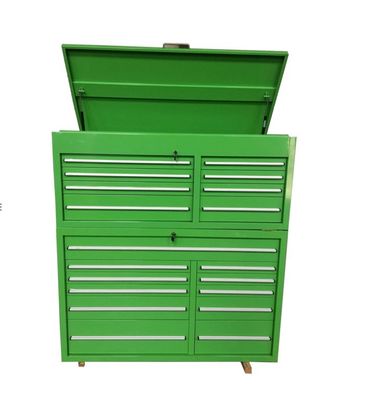 Strumenti da garage argento 56&quot; scatola di attrezzi in acciaio a rotolamento metallo armadietto per attrezzi da garage