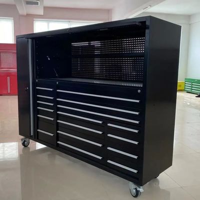 Armadietto per attrezzi da deposito Armadietto per attrezzi da garage Armadietti per attrezzi in metallo con bancone in acciaio inossidabile