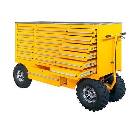 Aggiornare il vostro garage con durevole carrello di attrezzi in acciaio inossidabile carrelli pozzo e Rolling Tools Chest