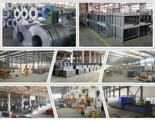 Arredamento per carrelli con cassetti e scaffali chiudibili