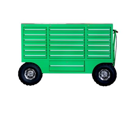 Conservare i vostri strumenti in stile con questo Power Coated Rolling 20 cassetto utensili cassetto carrelli