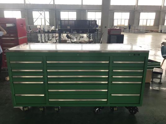 Negozio di garage attrezzi acciaio pesante cassetto degli attrezzi con ruote acciaio laminato a freddo