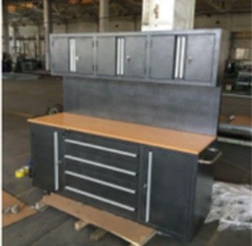 Cassa utensili di rotolamento in ferro e armadietto di stoccaggio completo per organizzazione organizzata del garage
