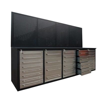 Garage Store Tools 96 Inch US General Tool Box con caster e Multi Drawer opzionale