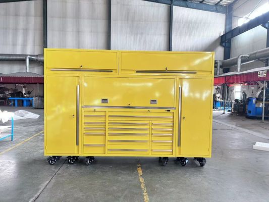 Supporto personalizzato 72 pollici cassetto degli attrezzi a rulli per garage di riparazione auto