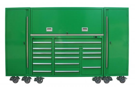 Supporto personalizzato OBM Sistema di stoccaggio di garage popolare con attrezzi di stoccaggio e ruote