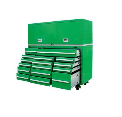 Cassa utensili Mastercraft da 72 pollici con maniglie in acciaio inossidabile e supporto personalizzato