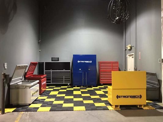 ODM Marrone LS-JB-48 Box Pit Workshop Armadio utensili con strumenti 500 Pcs colore personalizzato