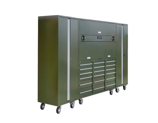 Funzione di stoccaggio Strumenti di ricambio Parti scatola carrello di attrezzi con armadio e ruote
