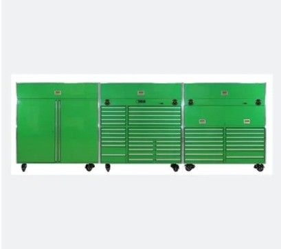 Tavolo da lavoro per banchi di garage con armadietto per utensili in metallo pesante e cassetti multifunzione