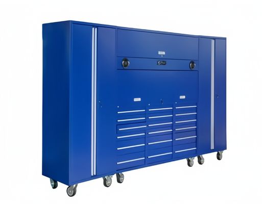 Armadi di garage robusti con ruote e costruzione in acciaio durevole da 0,8 mm a 1,5 mm