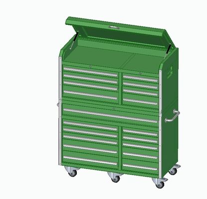 Appartamento per la lavorazione del metallo, garage, armadietto verticale per la conservazione degli utensili con cassetti e maniglie opzionali