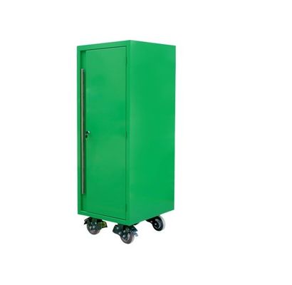 Assemblaggio carrello di attrezzi in acciaio con cassetti e serratura per lo stoccaggio