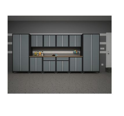Rivestimento in polvere Finitura 5 cassetti cassetto utensili a rullo con maniglie in acciaio inossidabile