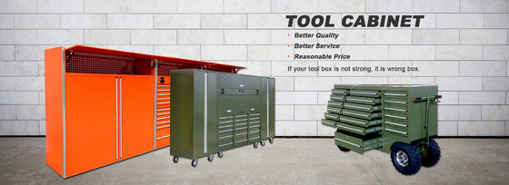 Professionale Heavy Duty Acciaio garaggio Armadio utensili con chiave di blocco e finitura in polvere