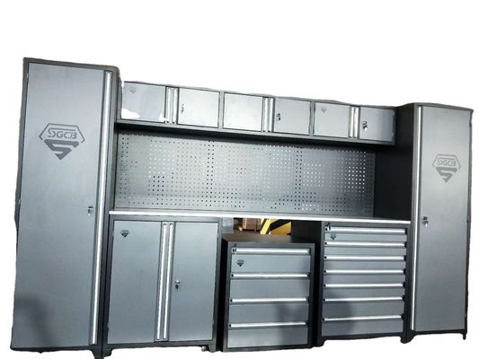 Manicotti in acciaio inossidabile Armadi di garage Armadi per attrezzi di stoccaggio Armadi per officine