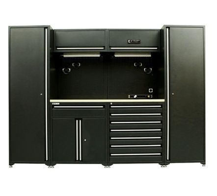 Scaffalature multiple opzionali USA General Rolling Tool Chest con chiave di blocco su ruota carrello utensili