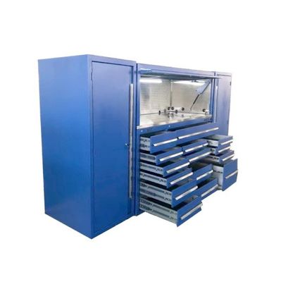 Soluzione per lo stoccaggio sul posto di lavoro miglior armadietto per utensili in acciaio laminato a freddo con rimorchio a scatola vuota