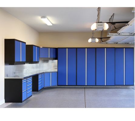 Camionetto di attrezzi in acciaio laminato a freddo funzionale per attrezzi di ricambio per officine