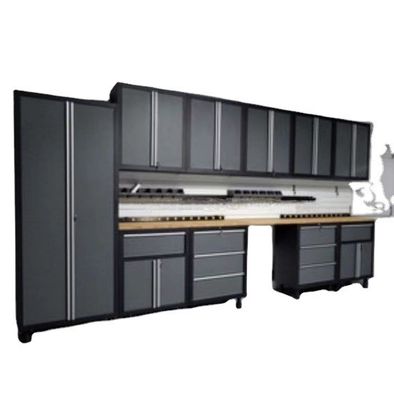 1.0mm 1.2mm 1.5mm Garage Metal Tool Cabinet con cassetti e serratura