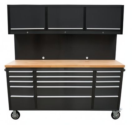 Casters opzionali banco di lavoro di laboratorio per lavoro pesante armadietto per attrezzature per garage