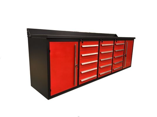 Supporto personalizzato OBM Metal Garage Storage 18 Armadi utensili a cassetto per laboratori