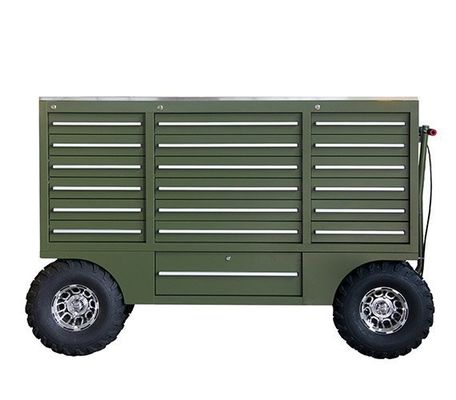 Servizio di riparazione auto garaggio cassetto attrezzi pesanti con 19 cassetti e carrello a rulli