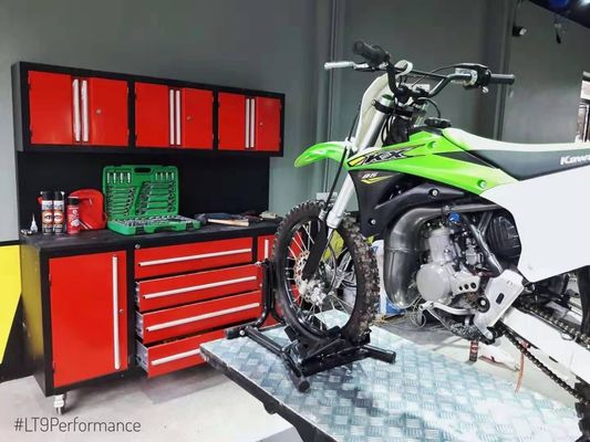 Armadietto attrezzi e box set per il laboratorio di meccanici di garage di riparazione auto in acciaio calibro 18