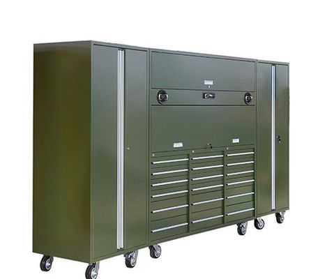 LS-010 Multifunzionalità banco di lavoro Armadio utensili con cassetti marrone 1,0 mm 1,2 mm 1,5 mm