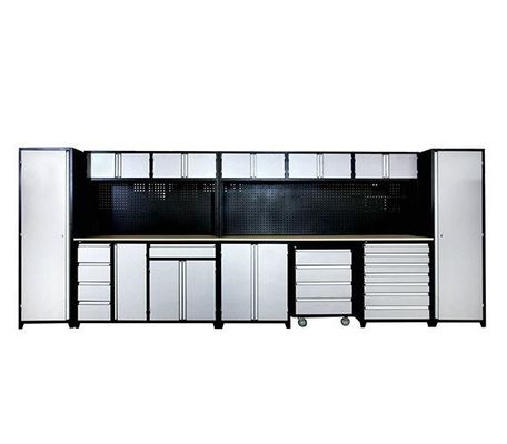 Fabbrica di attrezzi pesanti marroni, metallo, garage, armadietto di archiviazione, armadietto di attrezzi alti, larghi e larghi