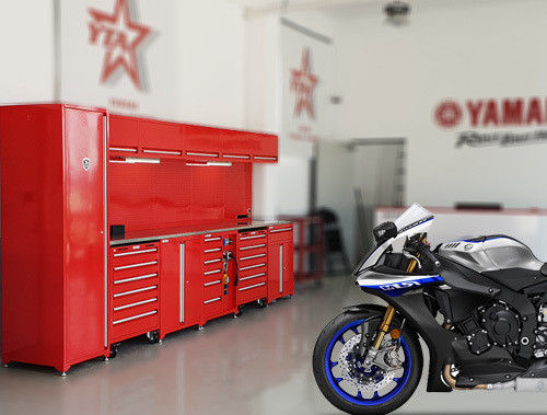 Servizi di garage Carrello di attrezzi pesanti per officine Servizi di stoccaggio e organizzazione degli attrezzi