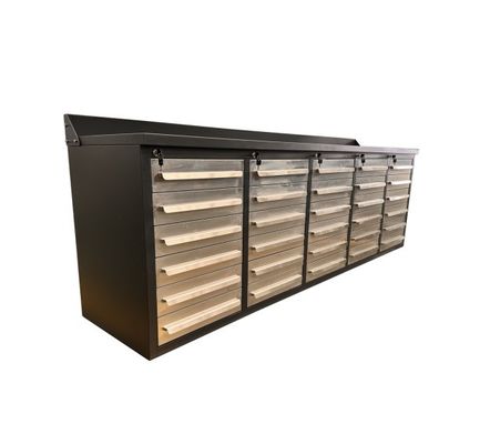 Armadio utensili in acciaio laminato a freddo 10FT-30D personalizzato per lo stoccaggio e l'officina degli utensili