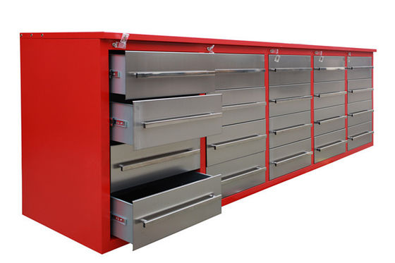 Armadio utensili in acciaio laminato a freddo 10FT-30D personalizzato per lo stoccaggio e l'officina degli utensili