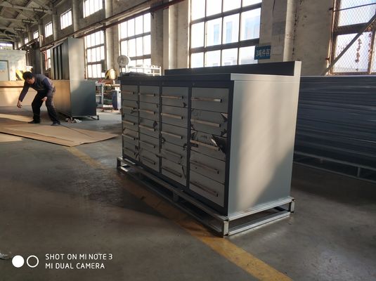 Disegno professionale 10ft 20 cassetto banco di lavoro in metallo pesante per garage e officine