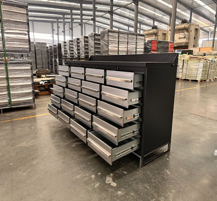 Disegno professionale 10ft 20 cassetto banco di lavoro in metallo pesante per garage e officine