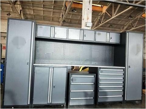 Set di attrezzi opzionali Box Heavy Duty Modular Garage Tool Cabinet con acciaio laminato a freddo