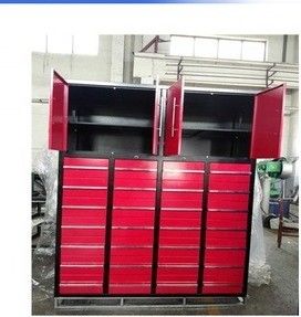 Negozio attrezzi grande scatola di attrezzi e acciaio casa armadi di garage con ruote