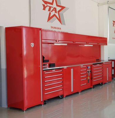 Dispositivo per la conservazione degli attrezzi di laboratorio personalizzato con cassetti pesanti e OEM ODM accettabile