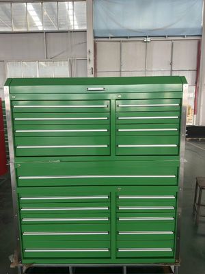 Acciaio laminato a freddo 96 pollici armadietto utensili su ruote per attrezzature di laboratorio