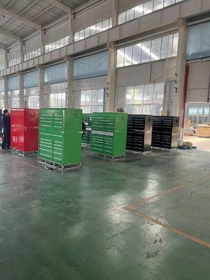 Finitura in acciaio in polvere 19 cassetto 72&quot; Armadio utensili metallo pesante per laboratorio