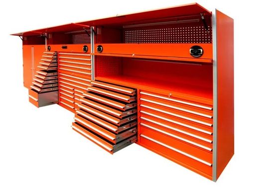 Fabbrica garaggio scatola utensili in metallo professionale 72 pollici cassetto utensili con cassetti e ruote