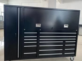 Cassa utensili su ruote di ferro pesante da 72 pollici per garage e attrezzature per officine