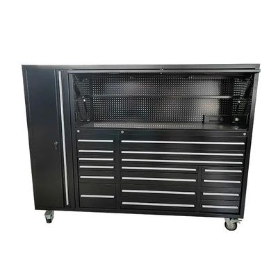 Cassa utensili con rivestimento di potenza con luce del banco di lavoro La soluzione di stoccaggio meccanica perfetta