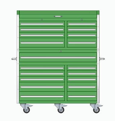 Supporto personalizzato Heavy Duty 20 cassetto cartone attrezzi carrello per workshop garage magazzino
