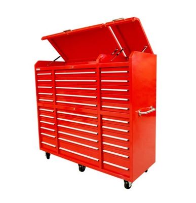 Garage Storage Scatola di attrezzi con ruote e maniglie in acciaio inox