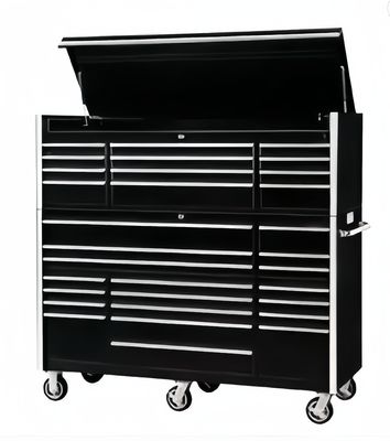 Garage Storage Scatola di attrezzi con ruote e maniglie in acciaio inox