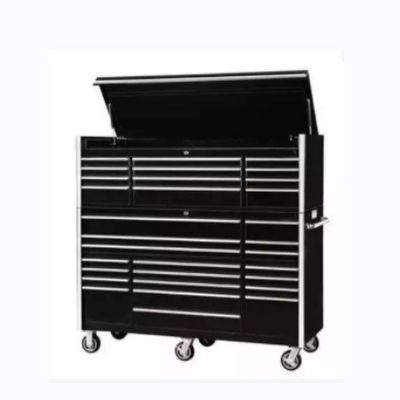 Garage Storage Scatola di attrezzi con ruote e maniglie in acciaio inox