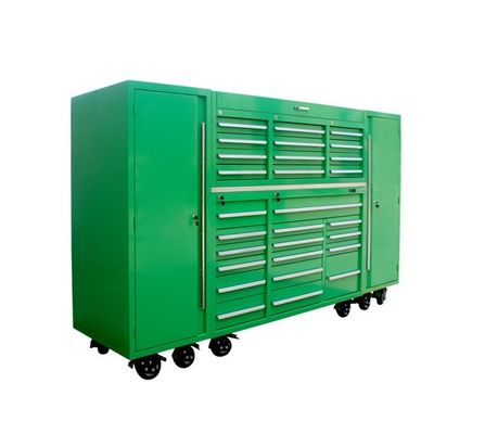 Meccanica Autoreparazione Strumenti Set Box Industrial Heavy Duty Tool Box con ruote e chiave di blocco